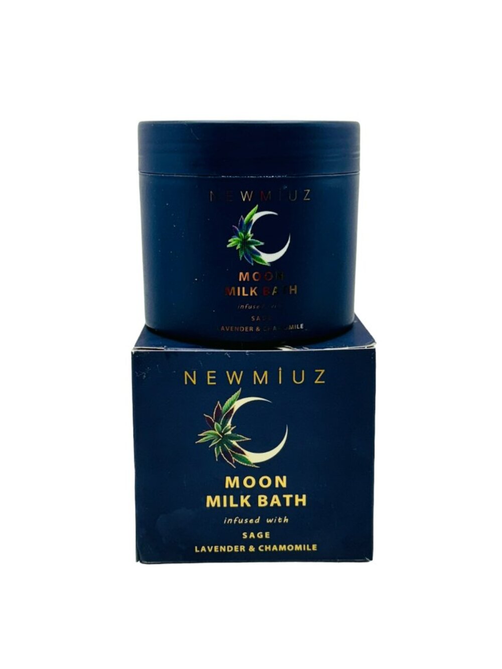 New Miuz Moon Milk Bath Infused With Sage Lavender & Chamomile